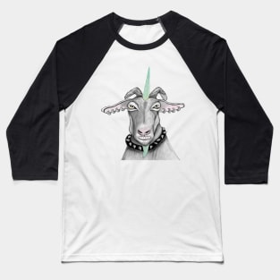 Punk goat Baseball T-Shirt